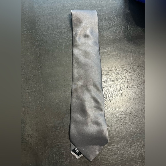 Arrow USA 1851 Silk Tie • Made in USA • Grey - Picture 1 of 5